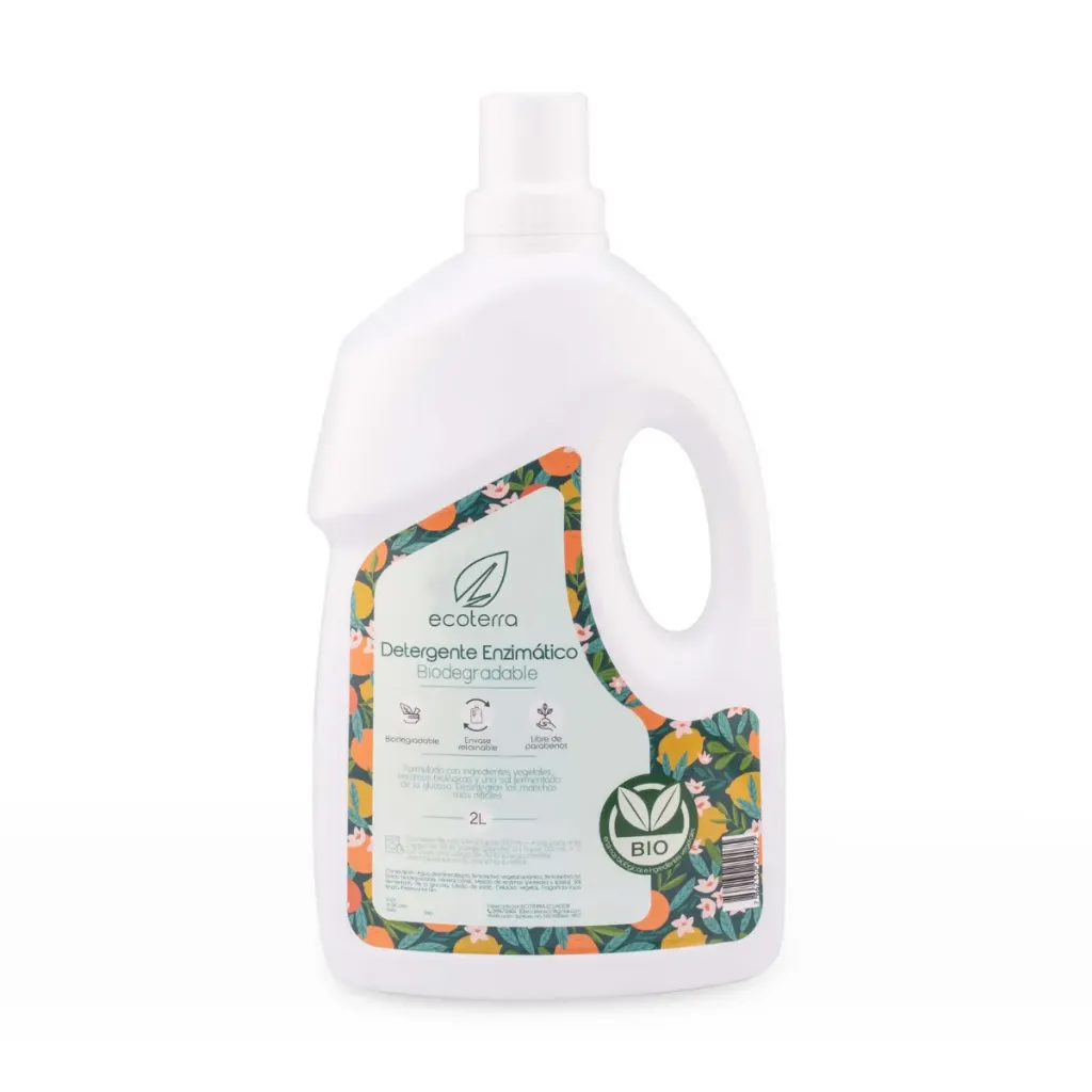 [0001-DETEZ] Detergente Enzimatico Biodegradable (2 L)