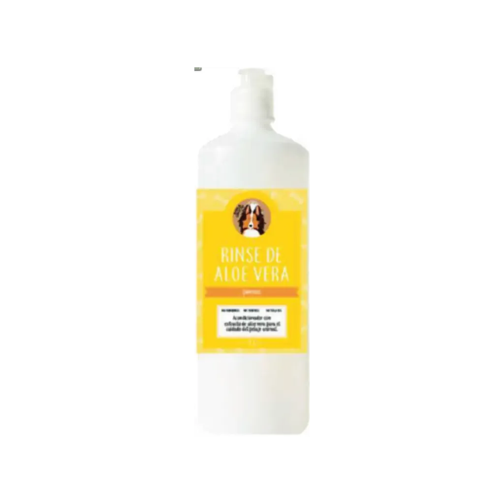 Rinse Canino Biodegradable de Aloe Vera