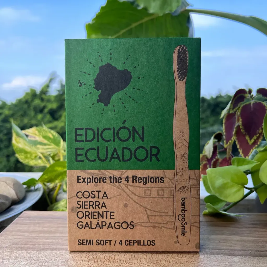 [0100] Cepillo De Dientes 4 Pack Coleccion Ecuador